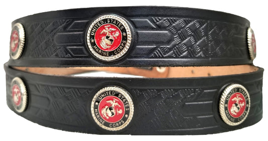 Marines Color Medallion Belt