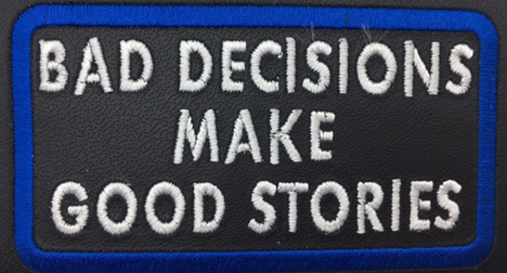 Leather Embroidery Patch 3 3/4" x 2 1/4"