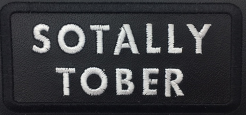 Leather Embroidery Patch 3 3/4" x 2 1/4"