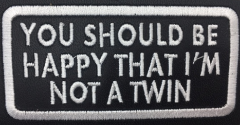 Leather Embroidery Patch 3 3/4" x 2 1/4"
