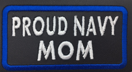 Leather Embroidery Patch 3 3/4" x 1 5/8"