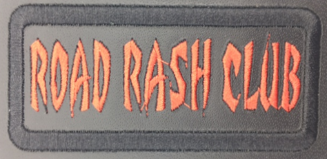Leather Embroidery Patch 3 3/4" x 1 5/8"