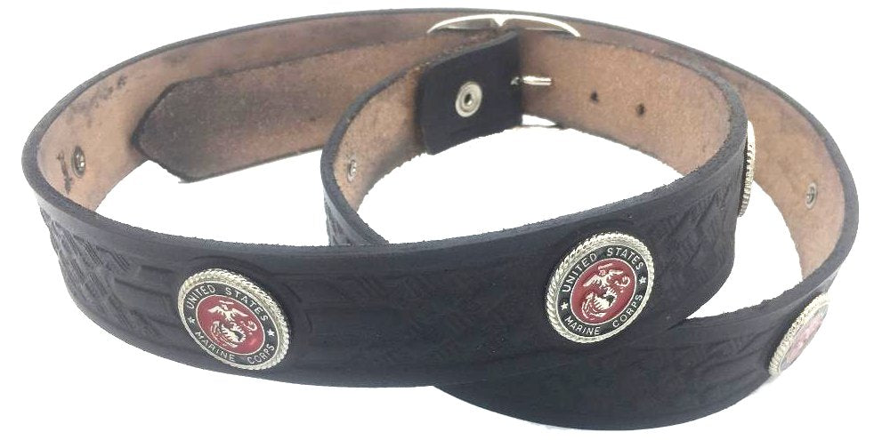 Marines Color Medallion Belt