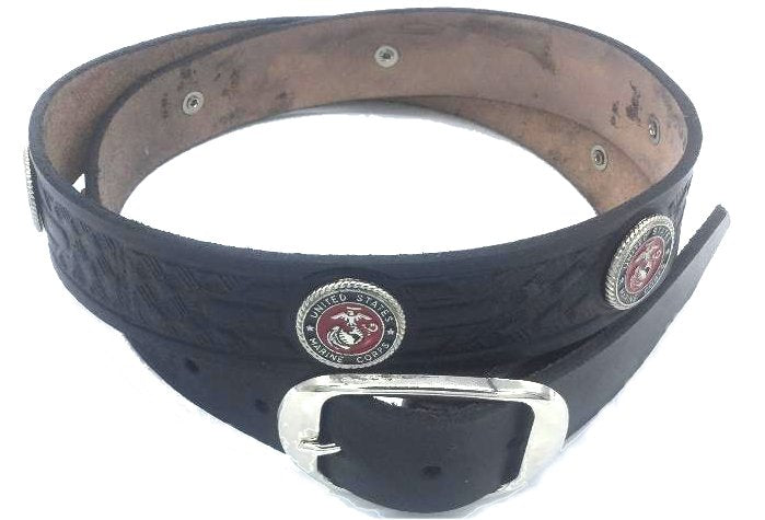 Marines Color Medallion Belt