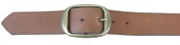 Plain Color Leather Belt