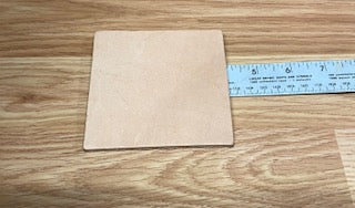 Leather square shape