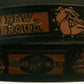 Marines Bulldog scene embossed leather belt
