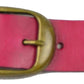 Plain Color Leather Belt