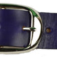 Plain Color Leather Belt