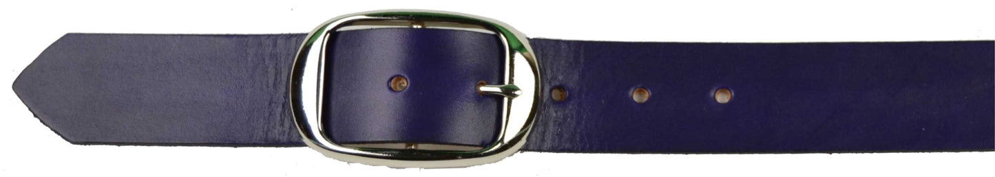 Plain Color Leather Belt