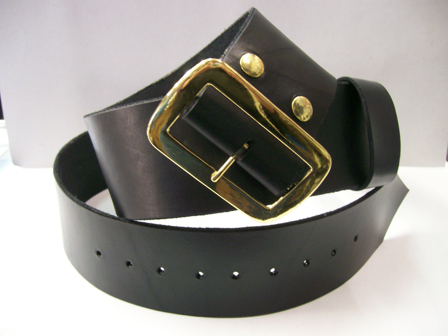 Santa Claus/Pirate Leather Belt