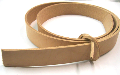 Leather belt blanks