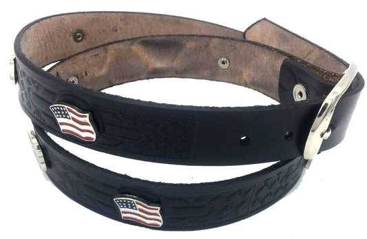 American Flag Medallion Belt
